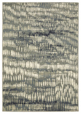 Sarasota Illusion Indoor Area Rug, Grey, 9'10" x 12'10"