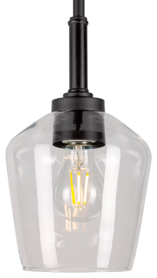 1-Light Mini Pendant, Black