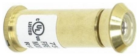 Nuk3y 160 Degree UL Door Viewer, Polished Brass
