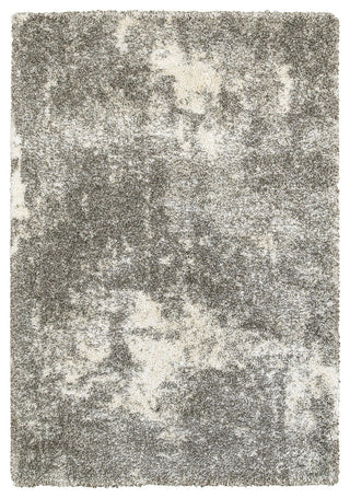 Oriental Weavers Henderson Grey/ Ivory Abstract Indoor Area Rug 3'10"X5'5"