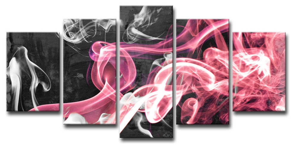 Ready2HangArt 'Glitzy Mist XL' by Tristan Scott, 30"x60", 5 Piece Set
