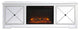 Elegant MF60172AW-F1 Modern 72" Mirrored Tv Stand