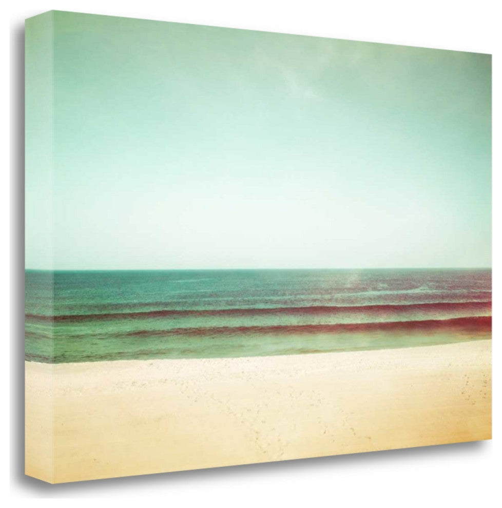 36" Serene Bridge on a Lake Giclee Wrap Canvas Wall Art