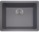 Single Bowl AstraGranite Sink, Silver
