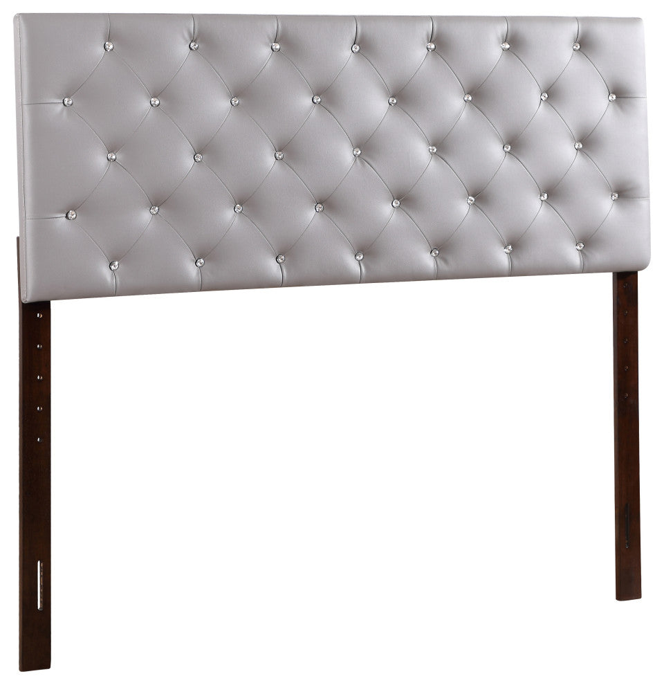 Novo 2 Headboard, Light Gray, King