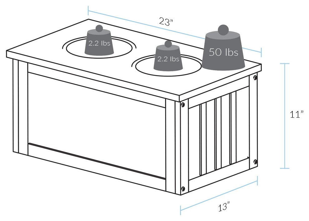 Pet Feeder Storage Stand