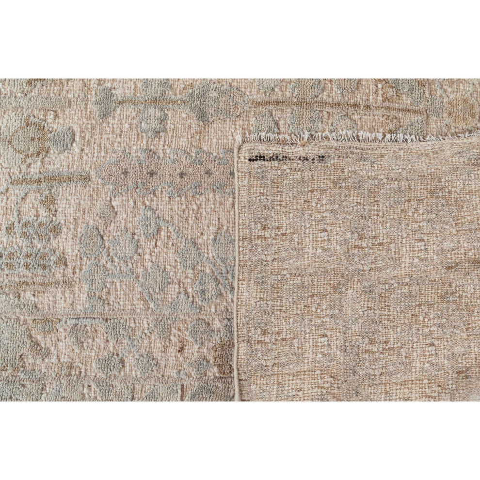 Shirin Kara Area Rug, Neutral, 2'6"x8'