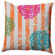 Flower Bursts Decorative Throw Pillow, Pink, 18"x18"
