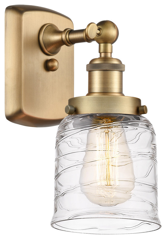 Innovations 916-1W-BB-G513 1-Light Sconce, Brushed Brass