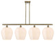Innovations 516-4I-AB-G461-12-LED 4 Light Island Light, Antique Brass