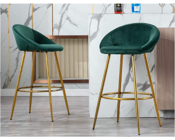 30 inch Bar Height Stools with Back Footrest