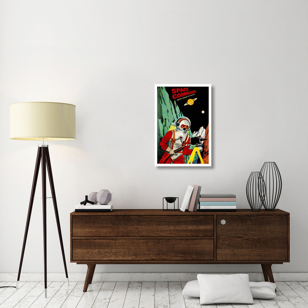 "Space Commando" Digital Paper Print by Retrobot, 22"x32"