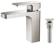 Blaze Single Handle Bathroom Sink Faucet, Brushed Nickel