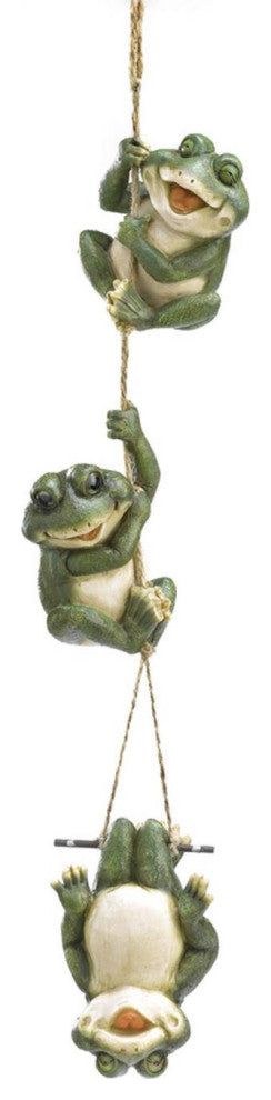 Frolicking Frogs Hanging Decoration