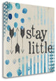 "Stay Little - Blue" By Katie Doucette, Giclee Print on Gallery Wrap Canvas