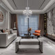 Alice 5-Light Chrome and Crystal Candle Style Chandelier Glam Lighting