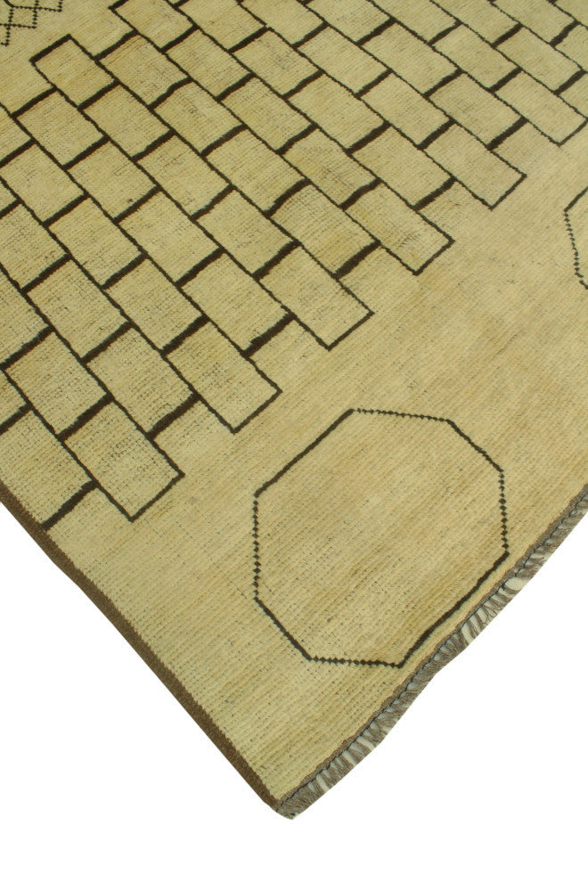 Balochi Kaori Ivory/Charcoal Rug, 4'1x5'11