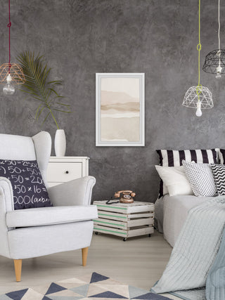 "Rising River" Framed Painting Print, 12x18