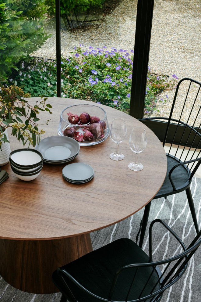 Ripple Soup Bowls, Set of 6, Black