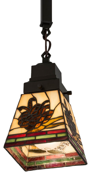 5Sq Pinecone Mission Mini Pendant