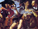 Agostino Carracci Hairy Harry Mad Peter and Tiny Amon Wall Decal