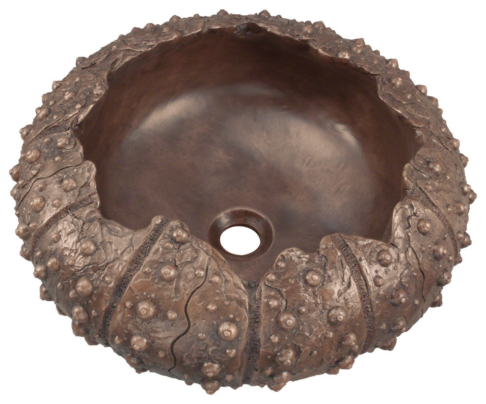 P469 Single Bowl Vessel Bronze Bathroom Sink