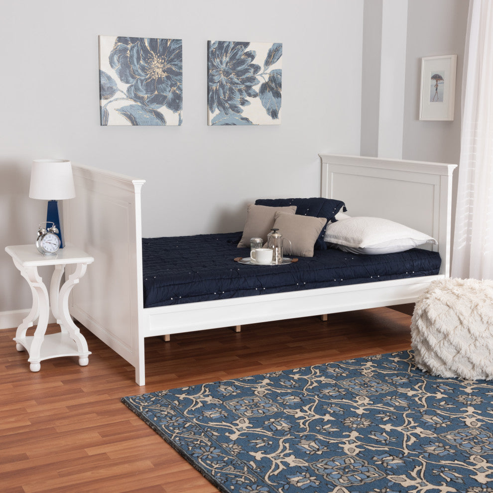 Eulalia White Daybed, Full