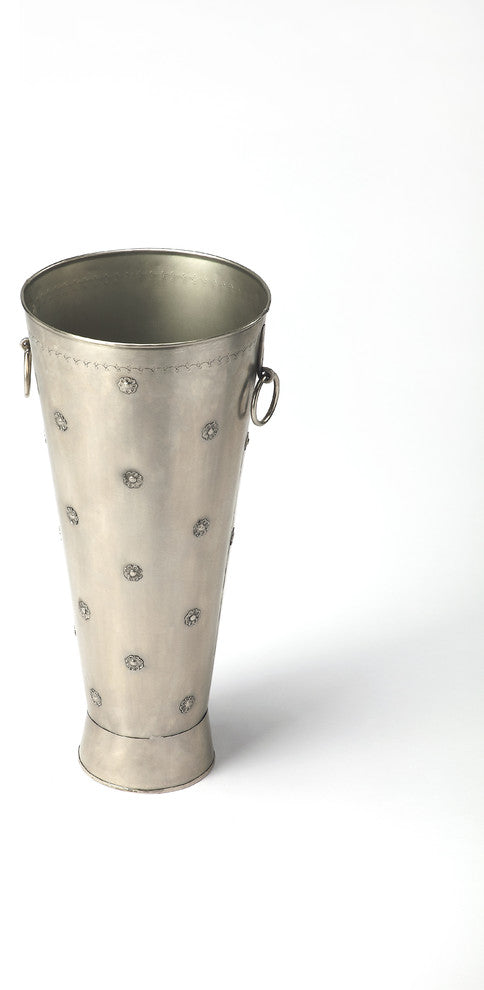 Butler Richfield Antique Silver Umbrella Stand