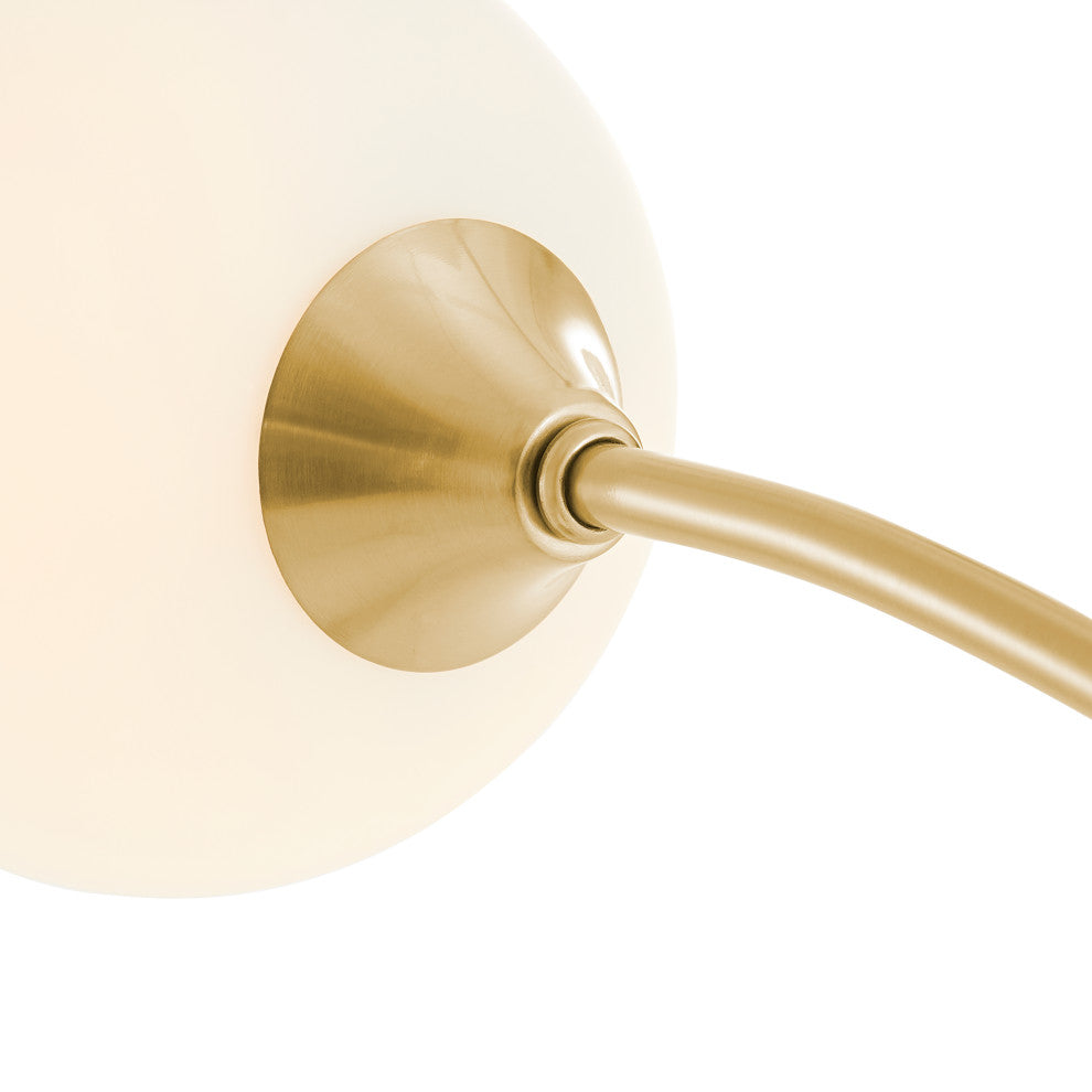Anechdoche Gold LED Floor Lamp, 5 Lights