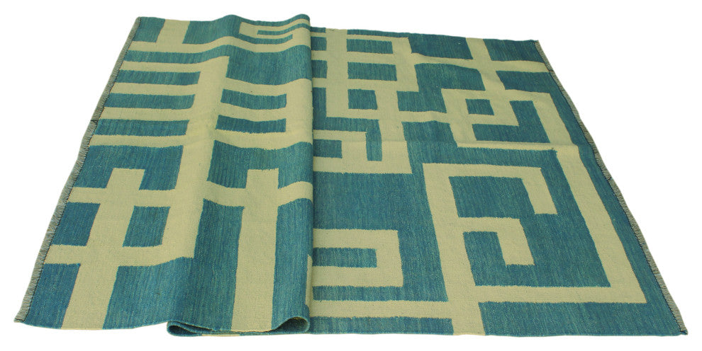 Winchester Kilim Rana Blue Rug
