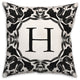 H Monogram 18x18 Indoor / Outdoor Pillow