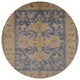 Ahgly Company Indoor Round Mid-Century Modern Area Rugs, 3' Round