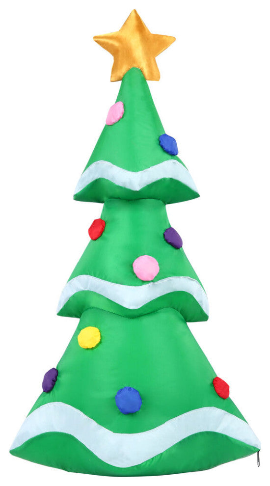 2 ft Tall Prelit Tabletop Xmas Tree Inflatable