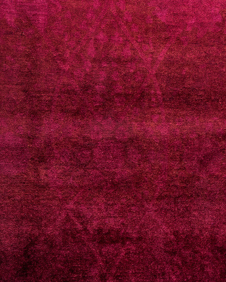 Fine Vibrance, One-of-a-Kind Handmade Area Rug Purple, 15'1"x12'3"