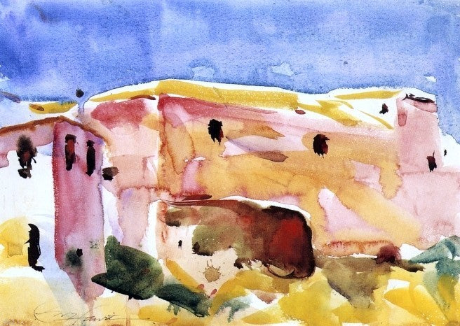 Charles Webster Hawthorne Sevilla No. 1, 18"x27" Gallery Wrapped Canvas Print