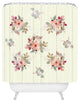 Iveta Abolina Rose Tan Shower Curtain, 72"x69"