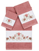Bella 3 Piece Embellished Towel Set