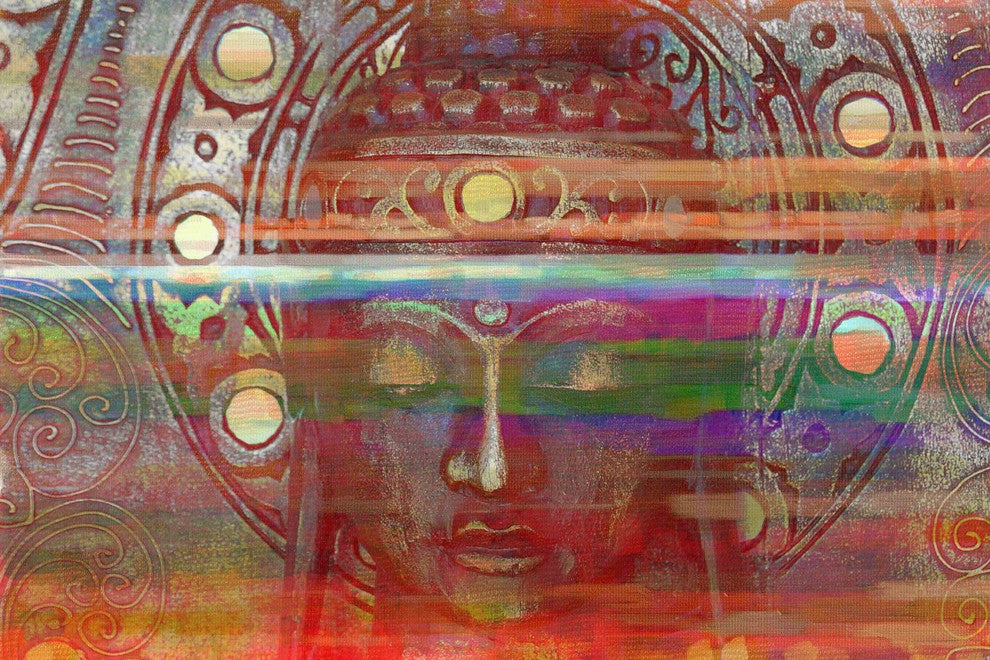 "Kalpi" Print on Canvas, 36"x24"