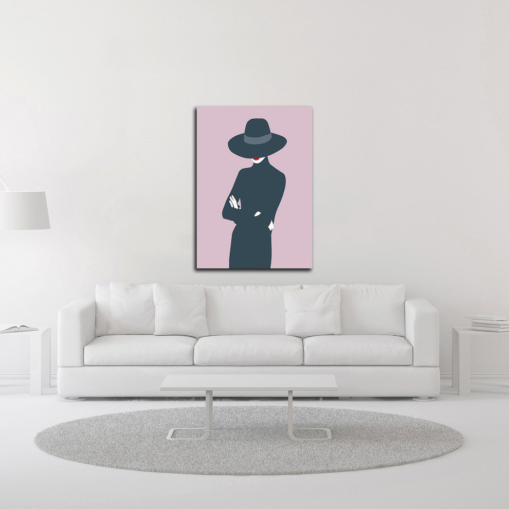 Lady No. 3 by Sean Salvadori, Print on Canvas, 20"x28"