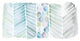 "Watercolor Chevron Bright" Digital Paper Print by Elyse DeNeige, 62"x32"