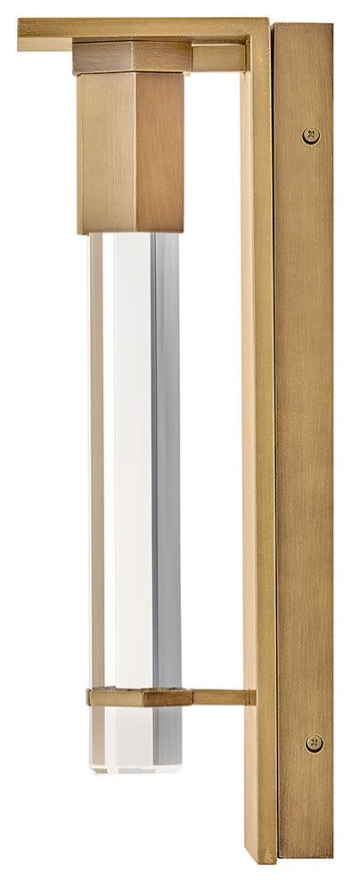 Hinkley Cecily Medium Wall Mount Lantern, Heritage Brass