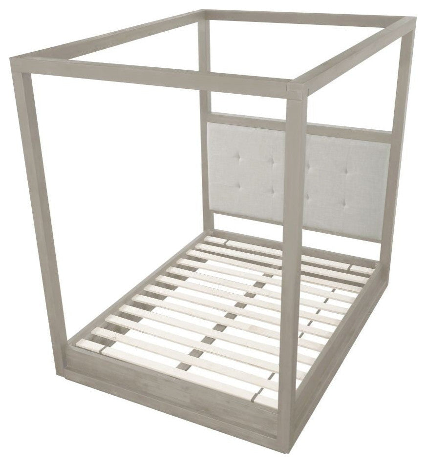 Modus Oxford King Canopy Bed, Mineral