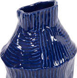 Lipari Collection Ceramic Vase, Blue