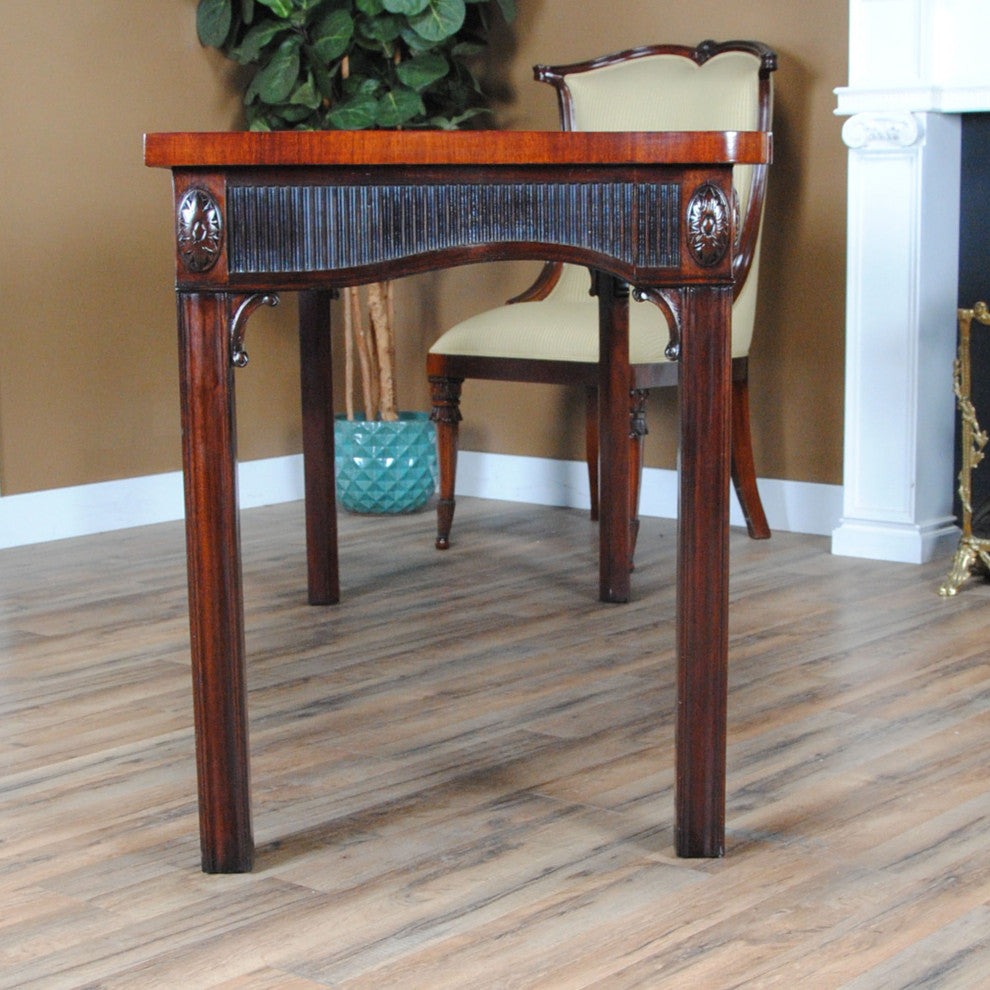 NVIN0277, Niagara Furniture, Vintage Kittinger Mahogany Console