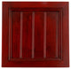 66" Wide Entertainment Console With Shelves, Burnt Cinnamon