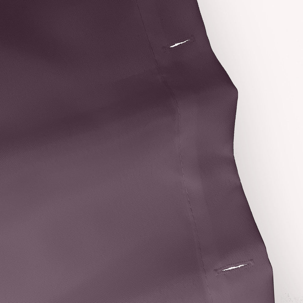 Zipper Stripe Dusty Purple 70" w x 73" h Shower Curtain