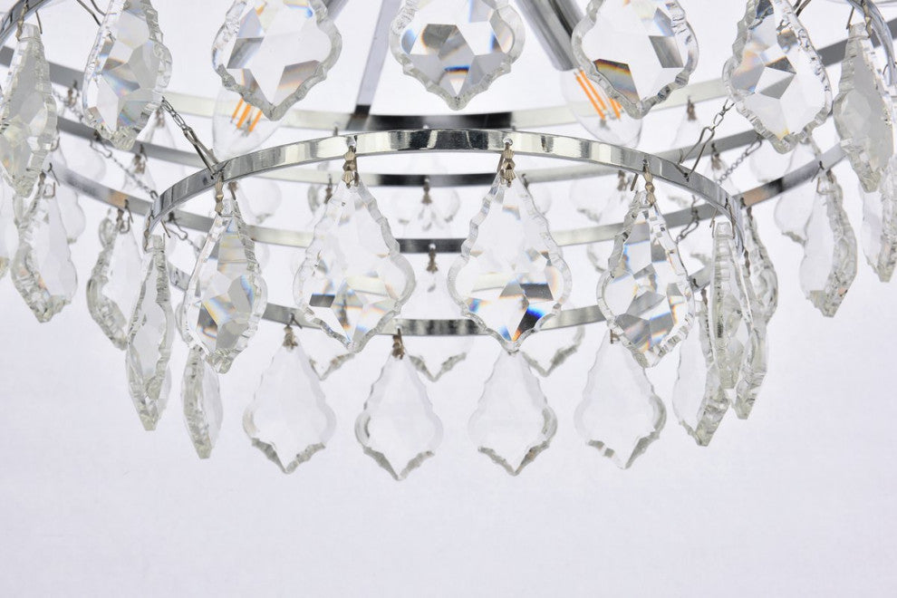 Evan 24" Pendant, Chrome