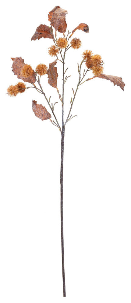 Fall Leaf and Thistle Spray, Set of 6