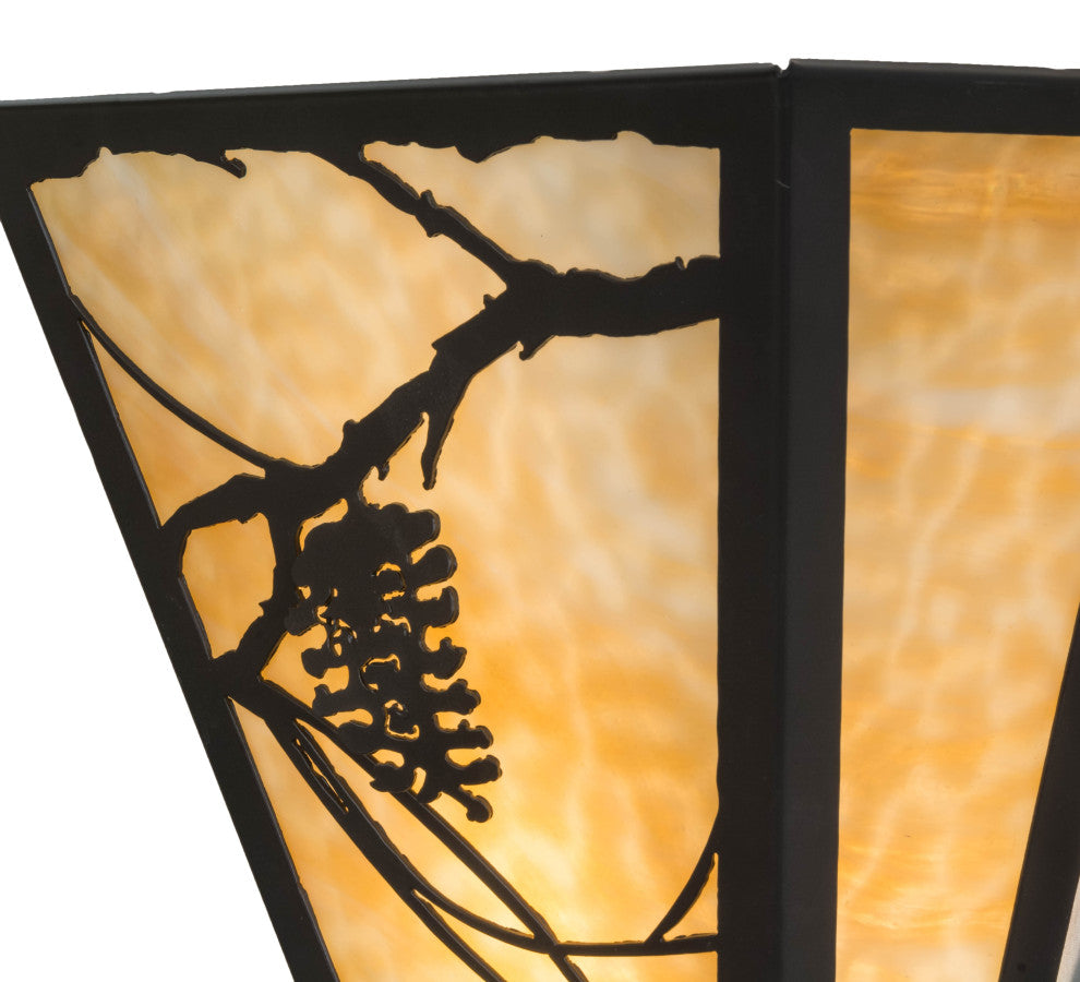 13"W Whispering Pines Wall Sconce
