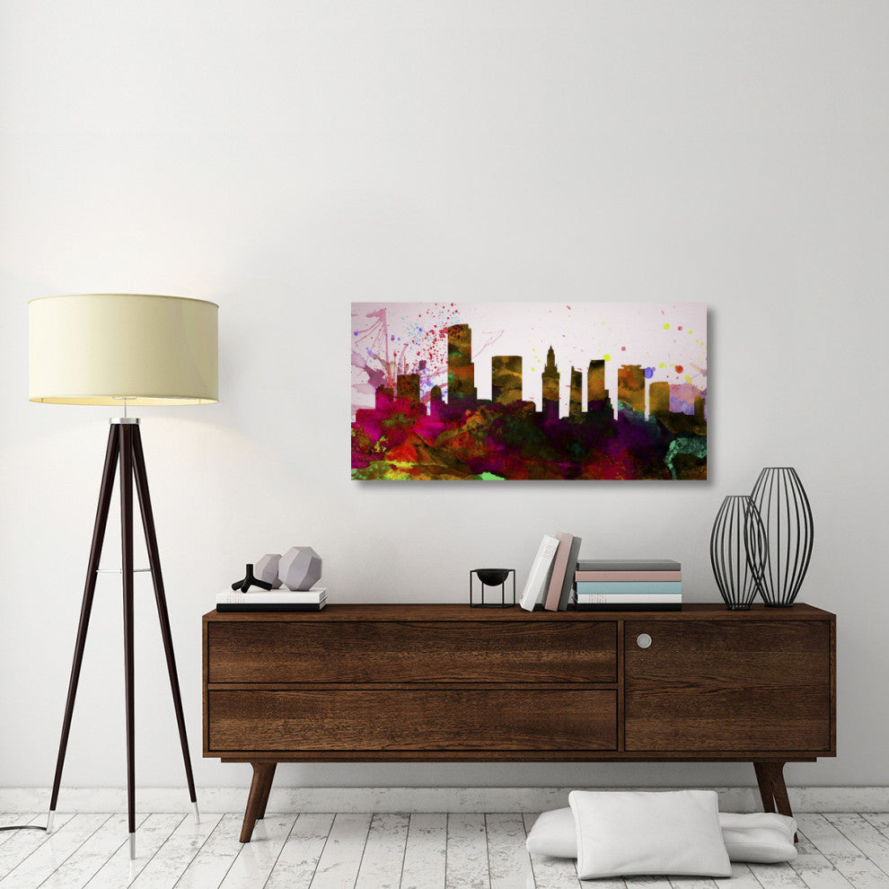 "Miami City Skyline" Fine Art Print